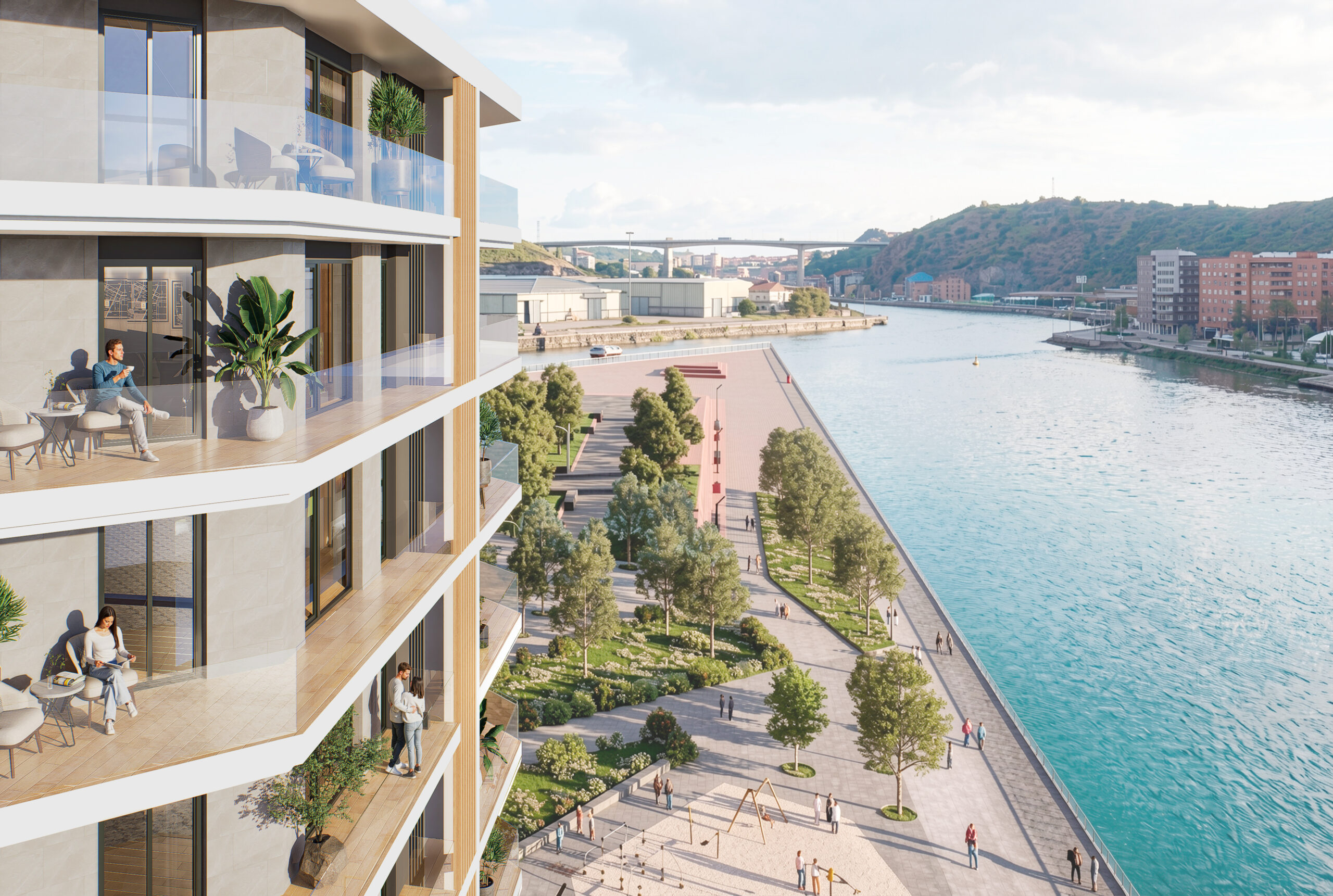 Zubi Barri, proyecto en la isla de Zorrozaurre en Bilbao 